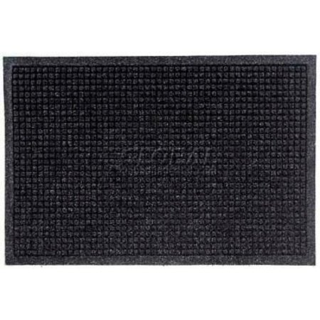 ANDERSEN WaterHog Entrance Mat Fashion Border 3/8in Thick 2' x 3' Charcoal 2805423070